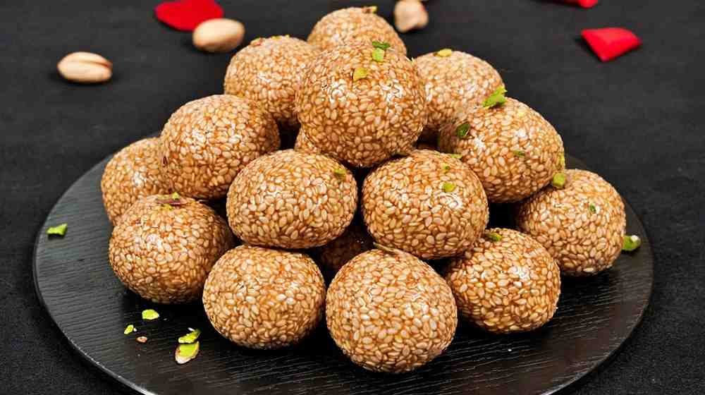 Sesame Laddu For Hair Growth