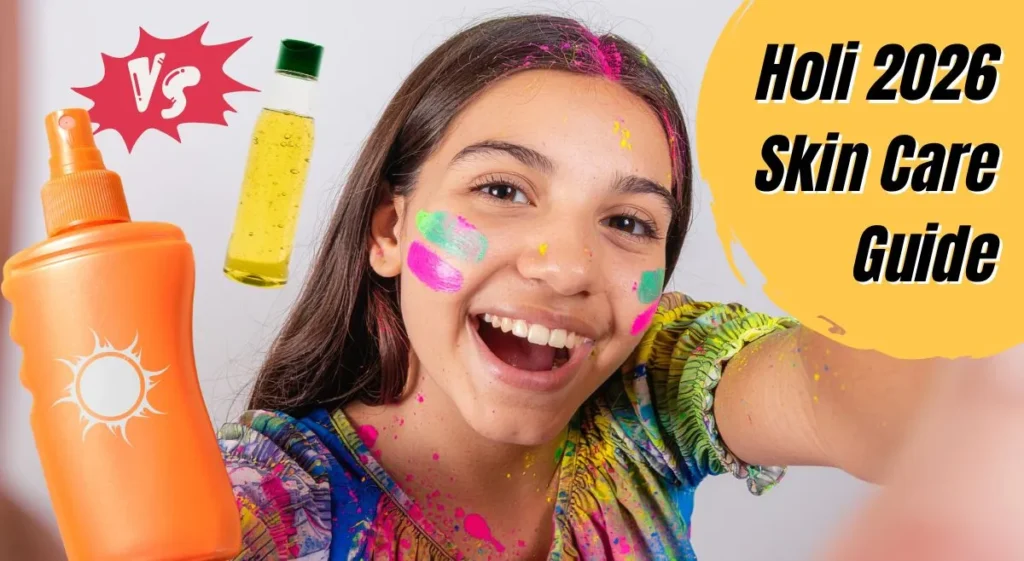 Holi 2026 Holi Skin Care